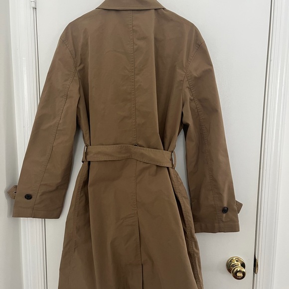 NWOT Express Tan Trench Coat Size Medium - Picture 7 of 8